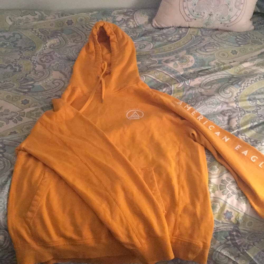Yellow American Eagle Sweatshirt